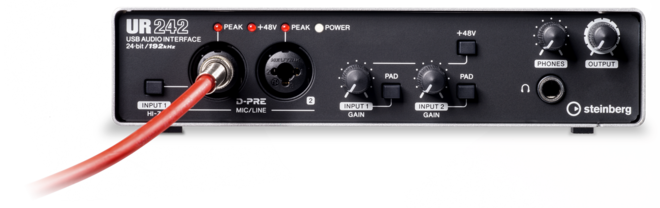 Steinberg UR242 Audio Interface – Chuck Levin's Washington Music