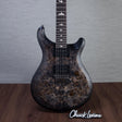 PRS S2 Custom 24 Poplar Burl Electric Guitar - Charcoal Burst - #S2089068