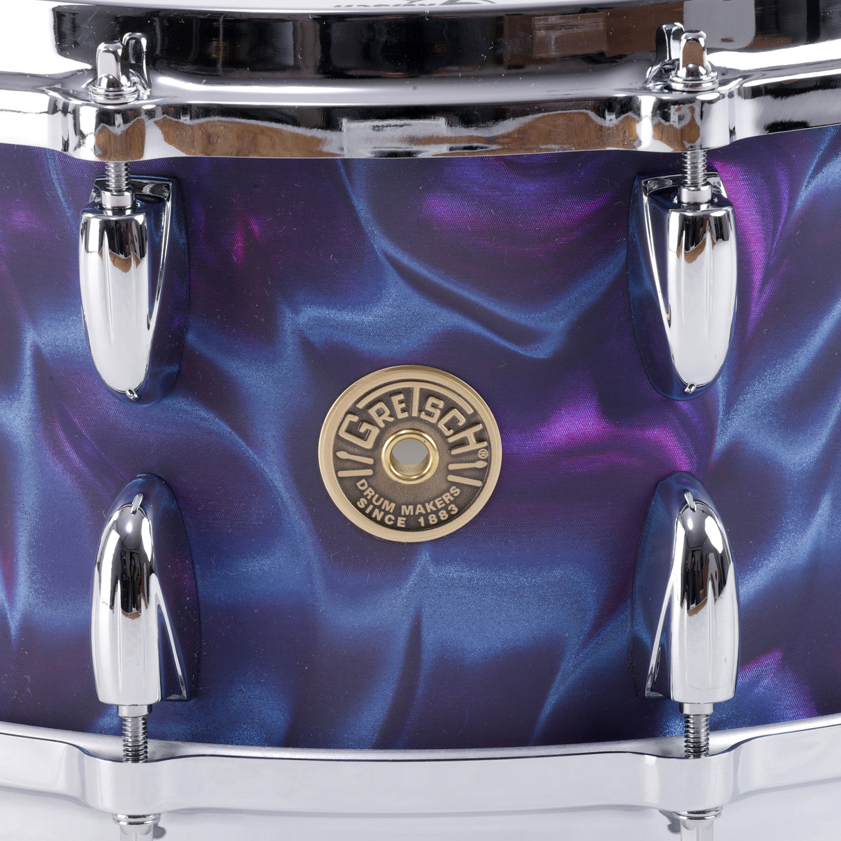 Gretsch USA Custom 14x6.5-Inch Snare Drum - Peacock Satin Flame