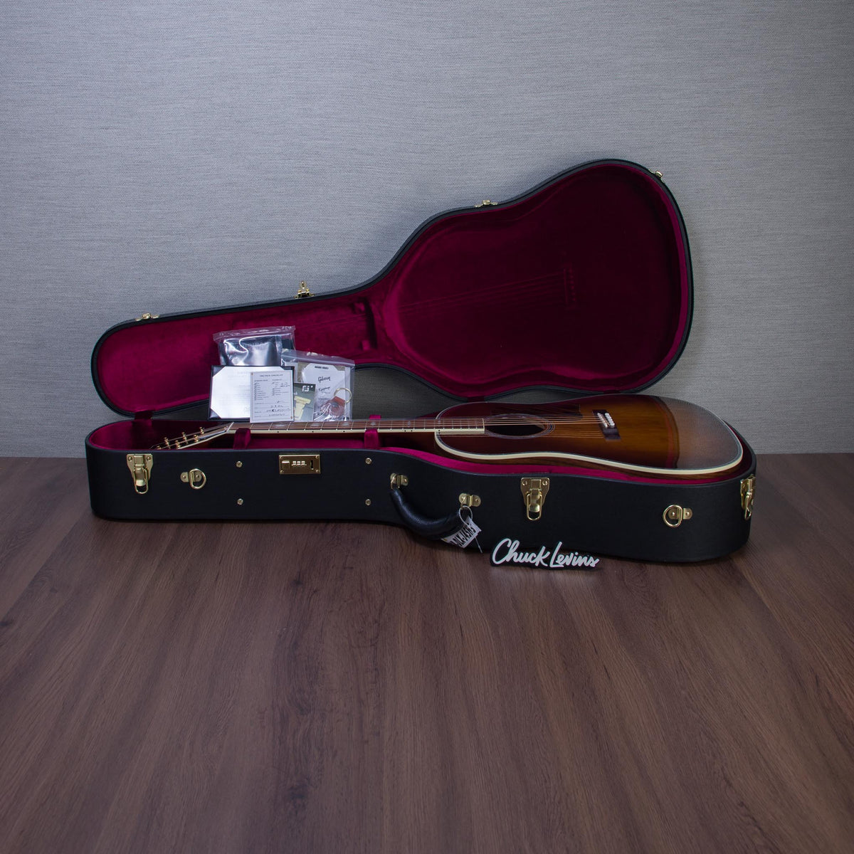 Gibson Custom Shop Limited Edtion Advance Jumbo Anniversary Rosewood/Bearclaw Spruce Acoustic Electric Guitar - Cremona Burst - #21006060