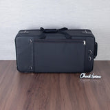Marcus Bonna Carbon Fiber Quad Case for Alto and Soprano Saxophone, Flute, and Clarinet - Black