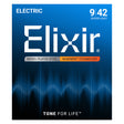Elixir 12002 Nanoweb Coated Electric Guitar Strings With Anti-Rust, Super Light, (9 - 42)