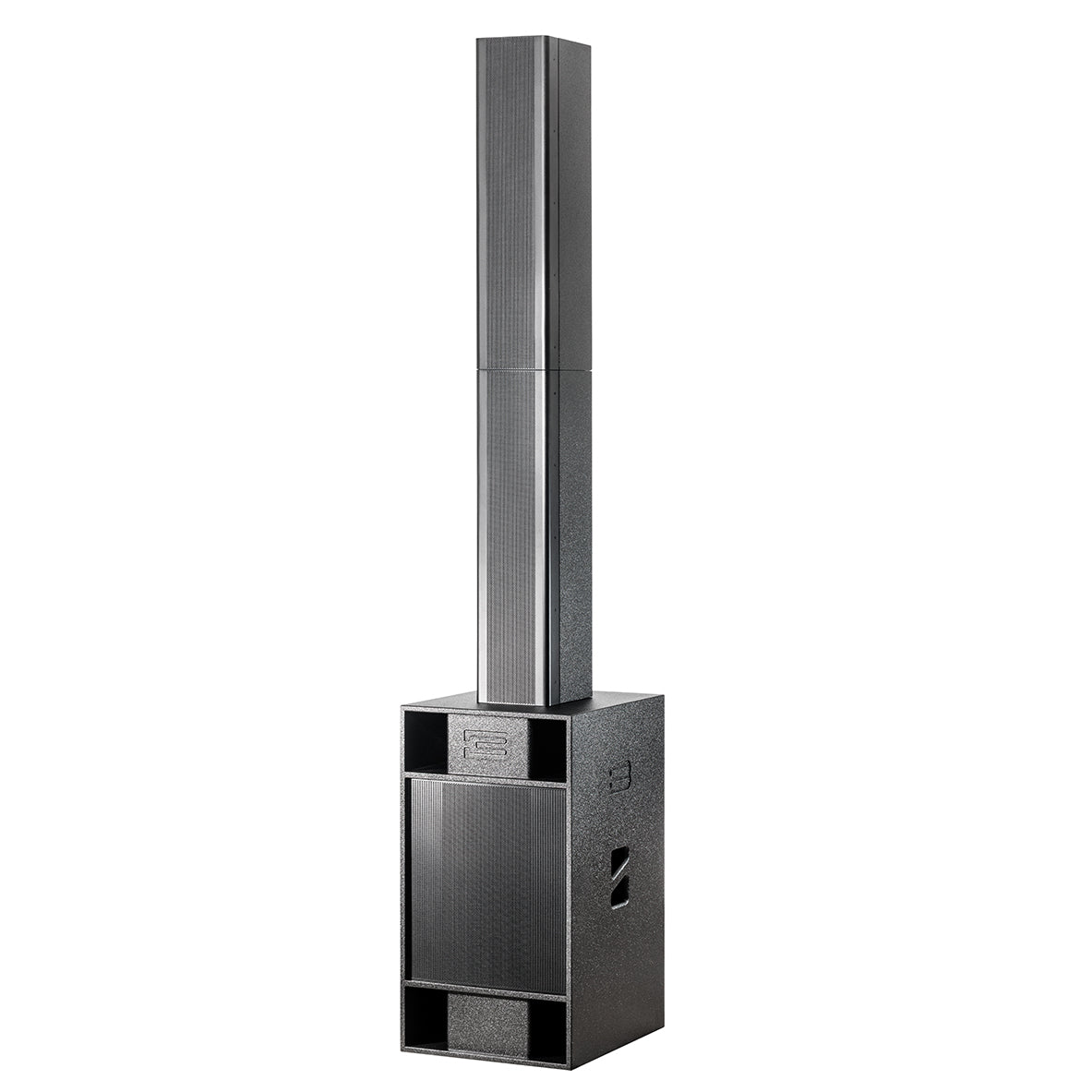 BASSBOSS Sublim8 Column PA Speaker wIth 18-inch Sub -Black