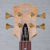 Spector USA Limited Edition SB-1 Lightly Figured Maple Electric Bass Guitar - #49