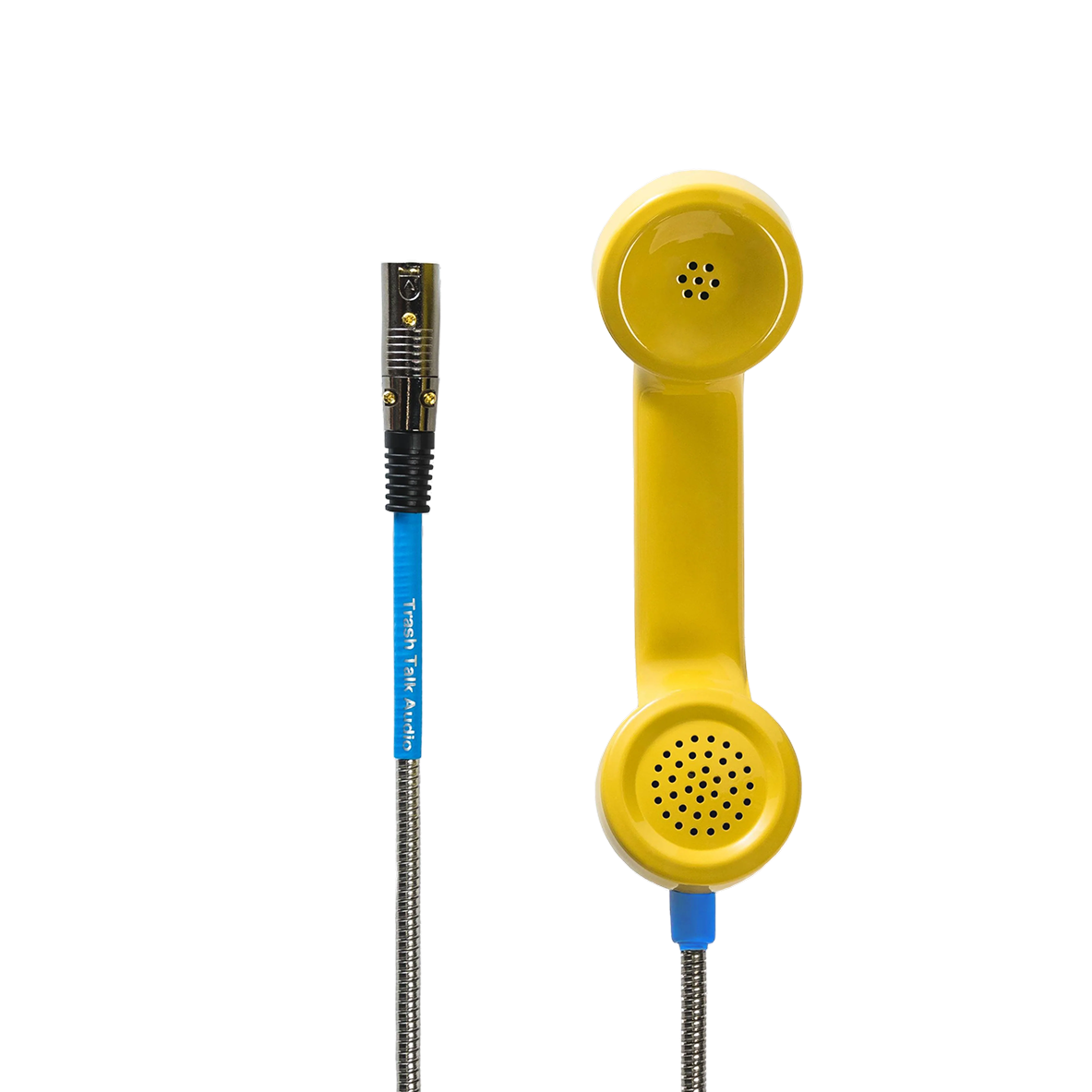 Trash Talk Payphone Mic with XLR Connector - Yellow