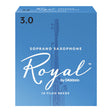 D'Addario RIB10 Royal Filed Soprano Saxophone Reed 10-Pack - New,2