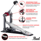 Pearl Eliminator Solo Series P1030R Red Single Bass Drum Pedal