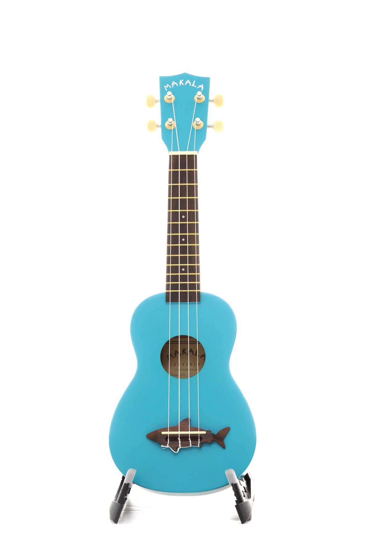 Kala MK-SS/BLU Soprano Ukulele (Mako Blue, Vintage Satin Finish)
