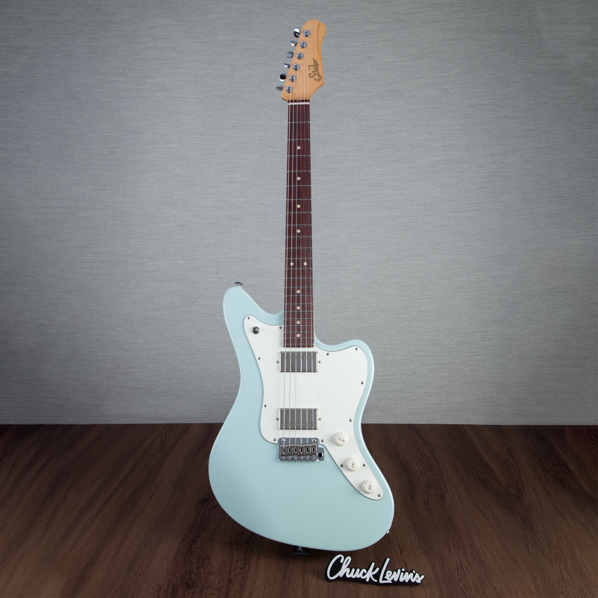 Suhr Classic JM HH Electric Guitar - Sonic Blue - #71409 – Chuck