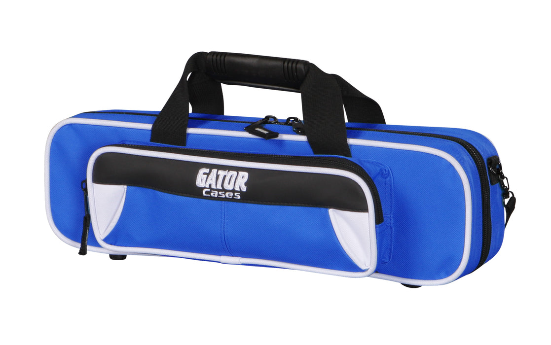 Gator GL-FLUTE-WB Spirit Series Lightweight Flute Case, White And Blue