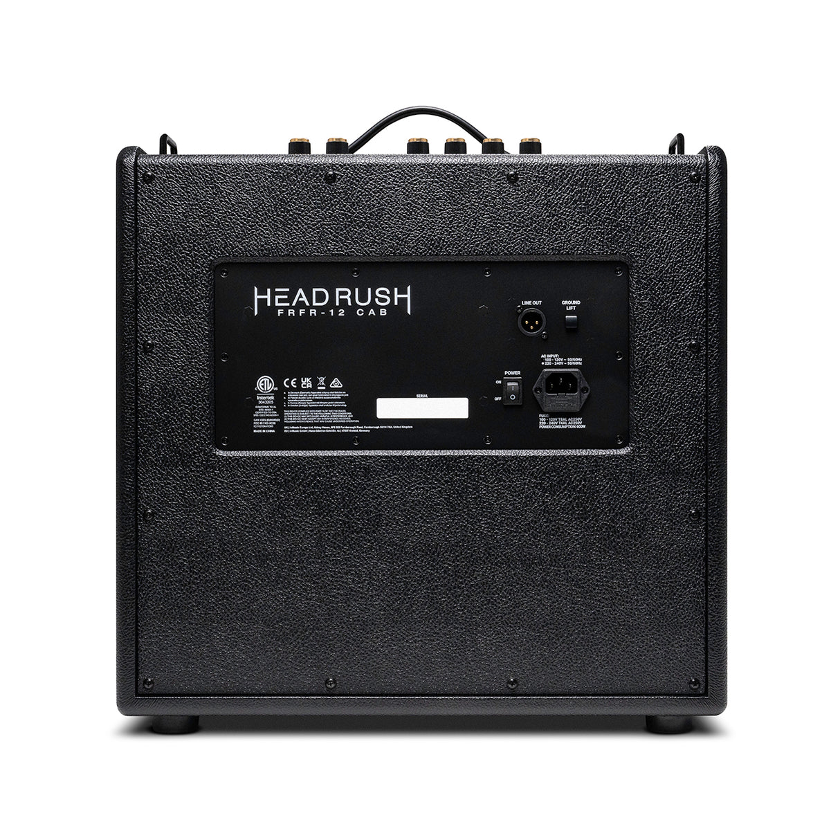 HeadRush FRFR-12 CAB Full-Range Flat-Response 12-Inch Guitar Amp Cabinet with Bluetooth