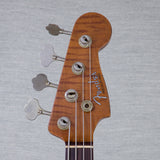 Fender Custom Shop Artisan Flame Precision Bass Electric Guitar - Aged Cherry Sunburst - #CZ587740