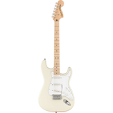 Squier Affinity Series Stratocaster Electric Guitar - Olympic White, Maple Fingerboard