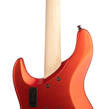 Brubaker JXB-4 Standard Bass Guitar - Tangerine Metallic - New