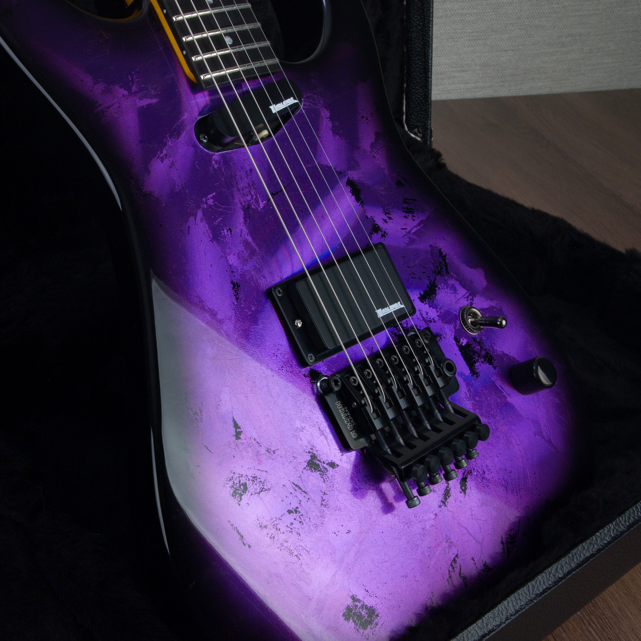 Badlands GX1 Holoflash HS Tremolo Electric Guitar - Holoflash