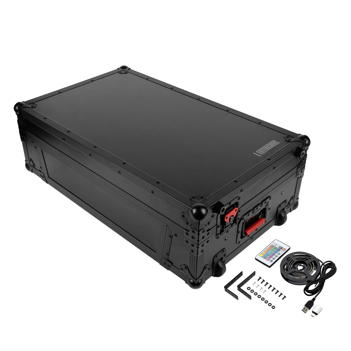 Gator ONYX G-ONYXUD-REV7-2U-LED DDJ-REV7 Controller Case with LED and 2U Rackspace