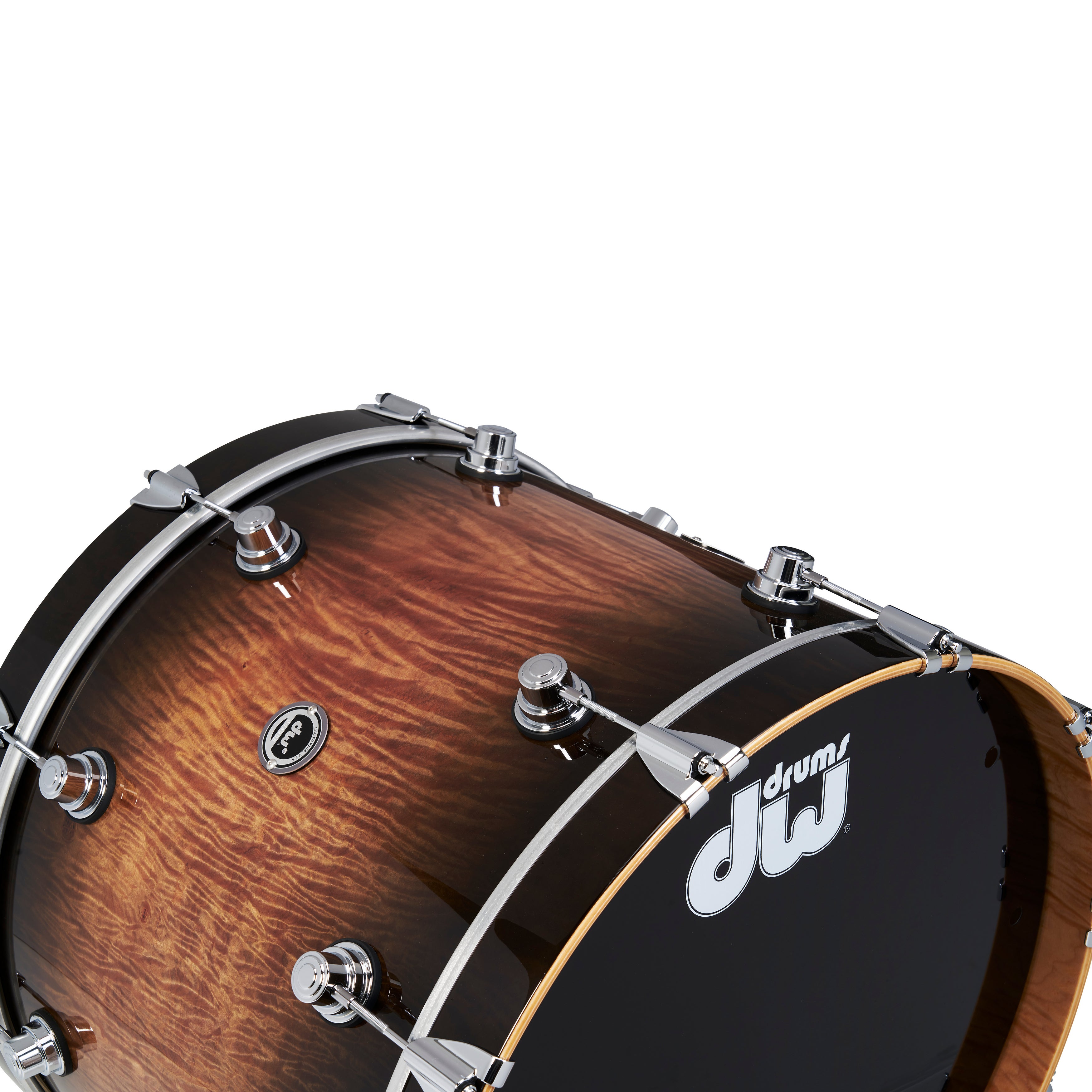 DW DWe 5-Piece Drum Kit Bundle - Exotic Curly Maple Burst – Chuck