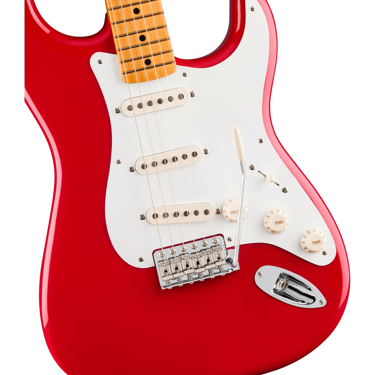 Fender Vintera III Late '50s Stratocaster Electric Guitar, Maple Fingerboard - Dakota Red