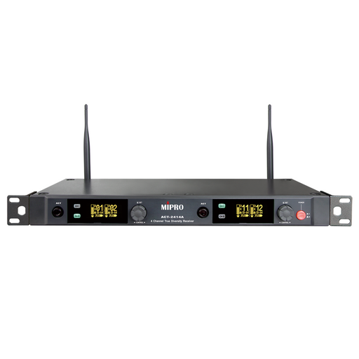 MIPRO ACT-2414A - Detachable Antenna Quad-Channel Digital Receiver