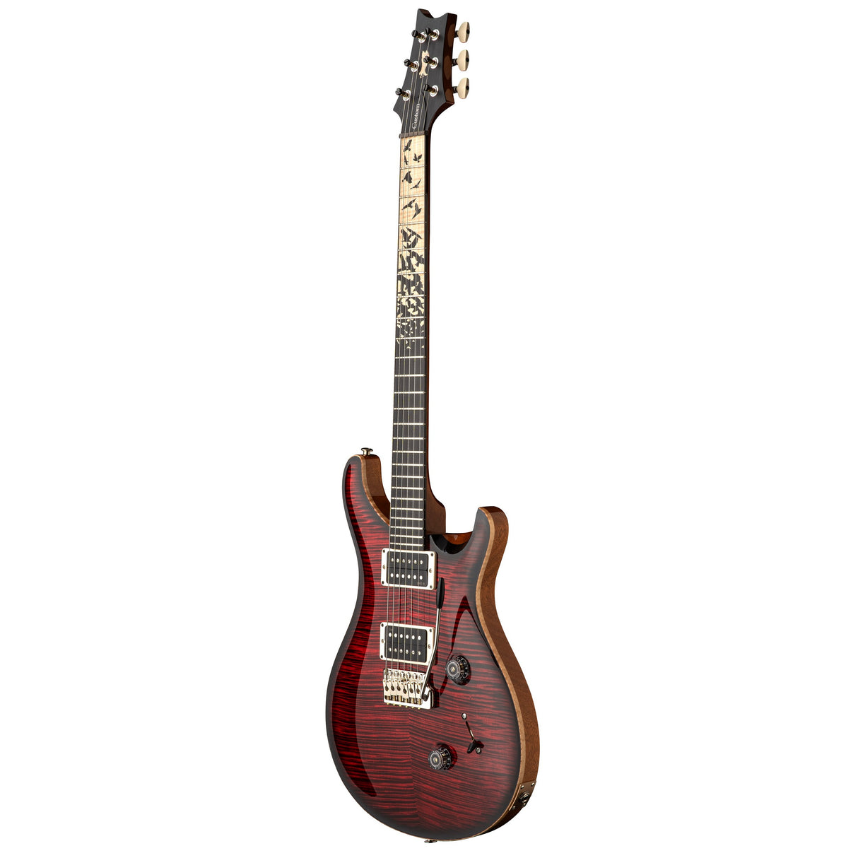 PRS Limited Edition Custom 24 "Birds of a Feather" Electric Guitar - Blood Red