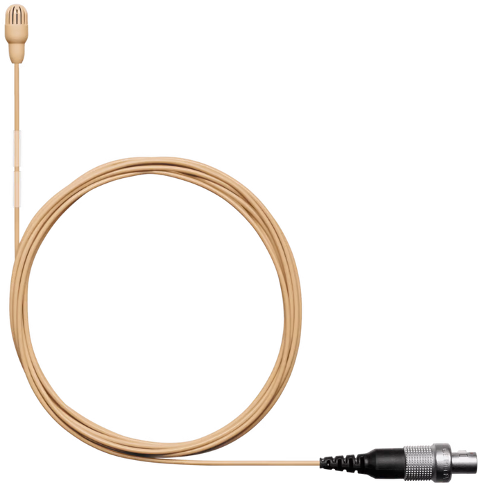 Shure TwinPlex TL45 Omnidirectional Lavalier Microphone - Tan, LEMO3