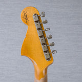 Fender Custom Shop Time Machine Series 1962 Bass VI Super Heavy Relic Electric Bass Guitar - Aged Dirty Shell Pink - #CZ590972
