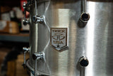 Trick 14" x 8" Aluminum Snare Drum - Raw Polished