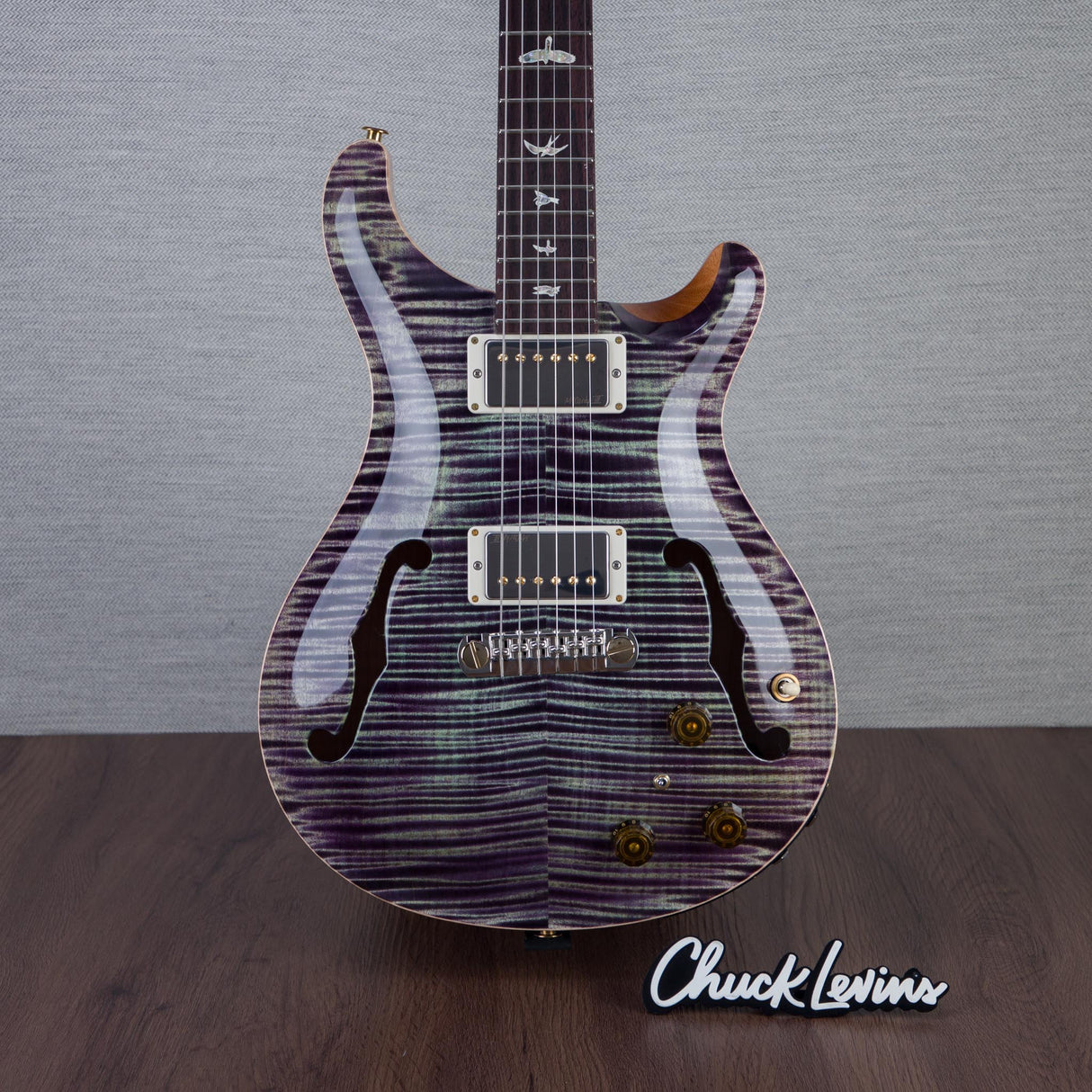 PRS Hollowbody II Piezo 10-Top Hollowbody Electric Guitar - Aurora Borealis - #250404494