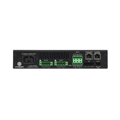 Crown Audio CTD-4125 4-Channel 125-Watts per Channel Power Amplifier - 1/2-Rack