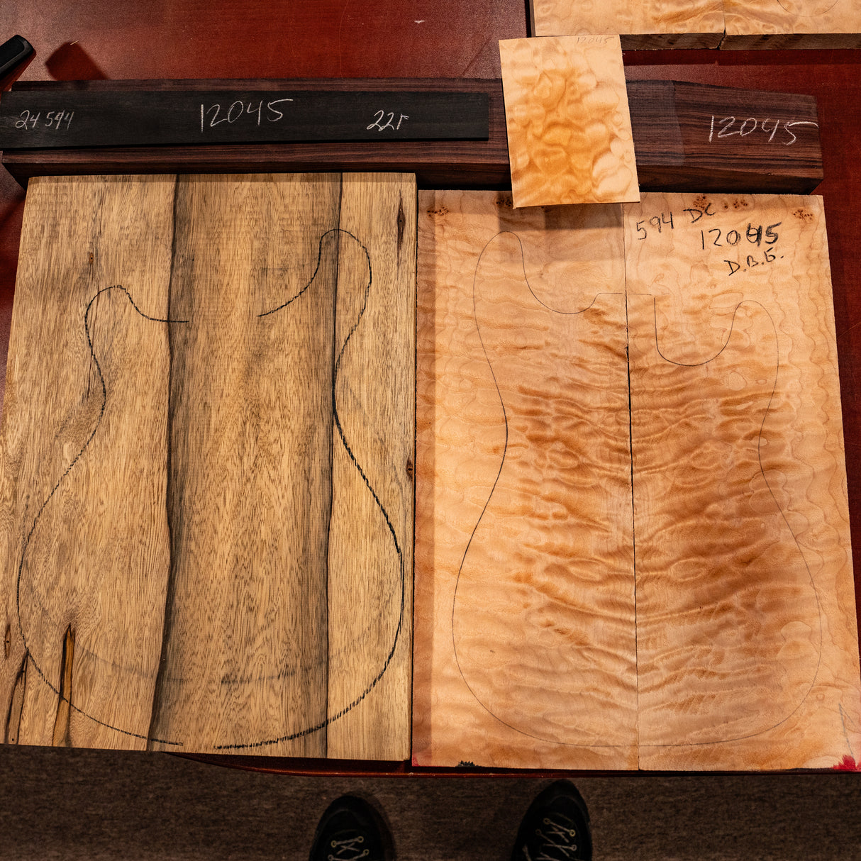 PRS Private Stock McCarty 594 Electric Guitar - Dragon's Breath Glow