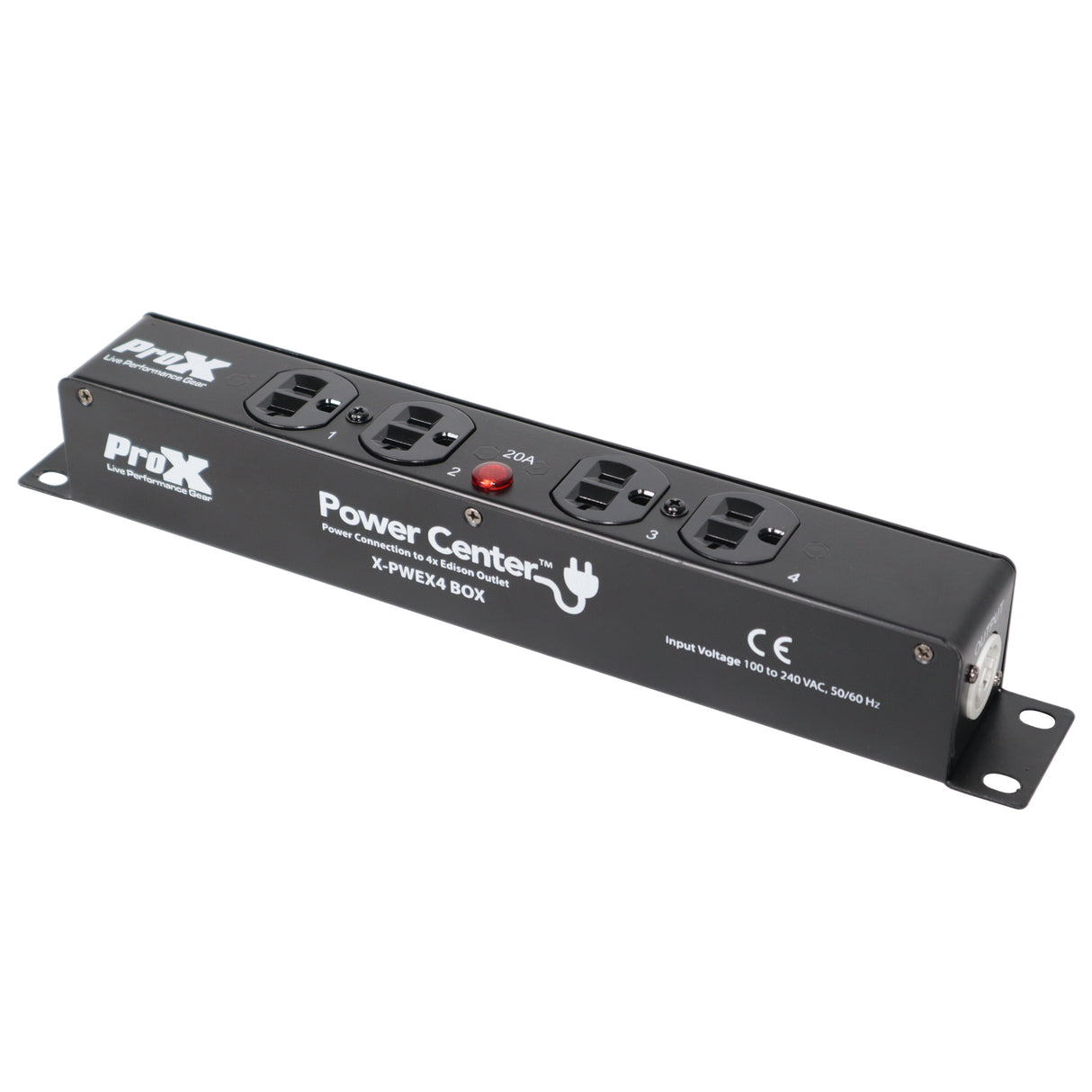 ProX X-PWEX4 BOX Power Center Power Connector to 4X Edison