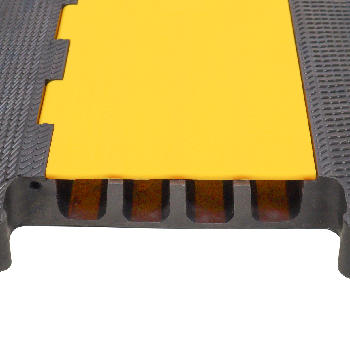ProX XCP-4CH MK2 4-Channel Rubber Cable Protector Ramp Speed Bump Cover Indoor Outdoor