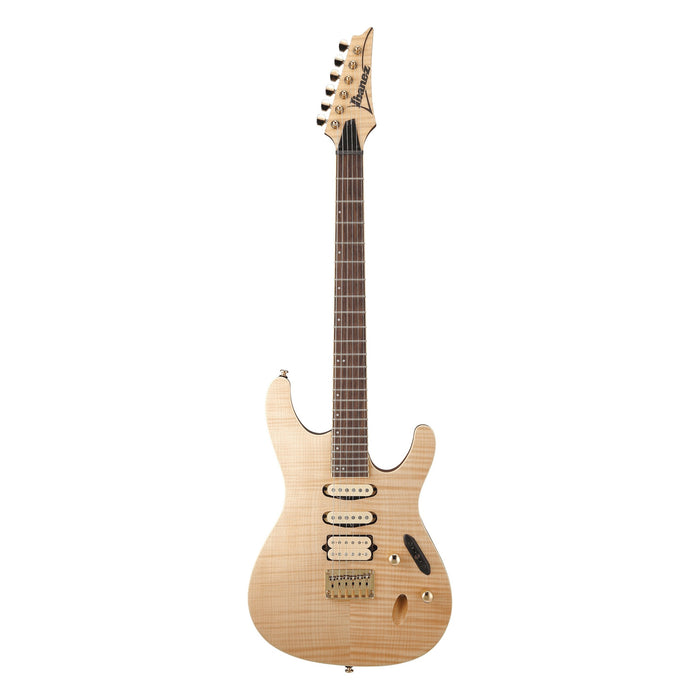 Ibanez 2021 S Series SEW761FM Electric Guitar - Natural Flat