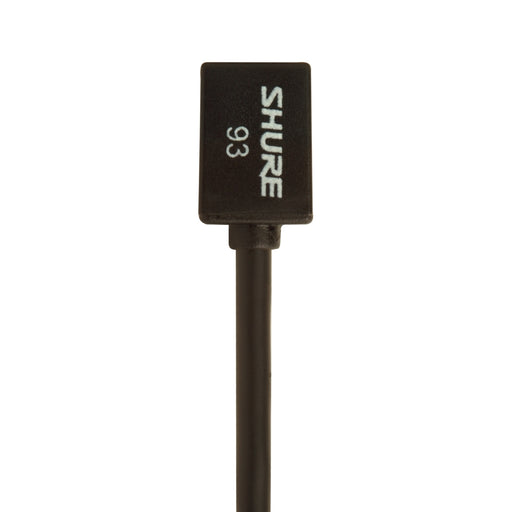 Shure WL93 Omnidirectional Condenser Lavalier Microphone - Black