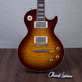 Gibson Custom Shop 1959 Les Paul Standard Reissue 5A Quilt Maple Top Electric Guitar - Faded Tobacco Sunburst - #960148