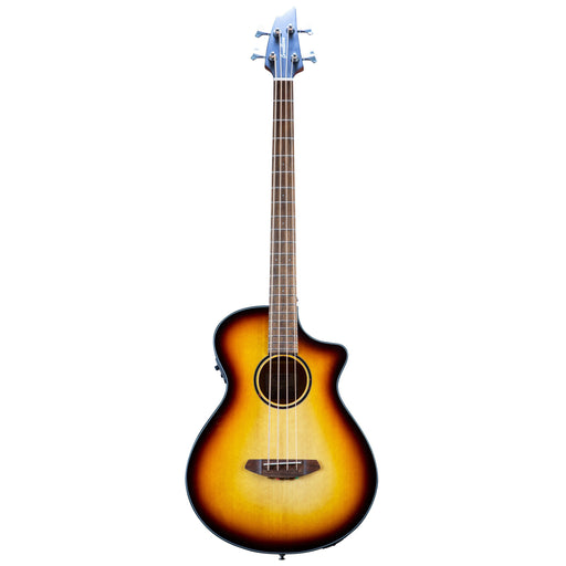 Breedlove Discovery S Concert CE Acoustic Electric Bass Guitar - Edgeburst