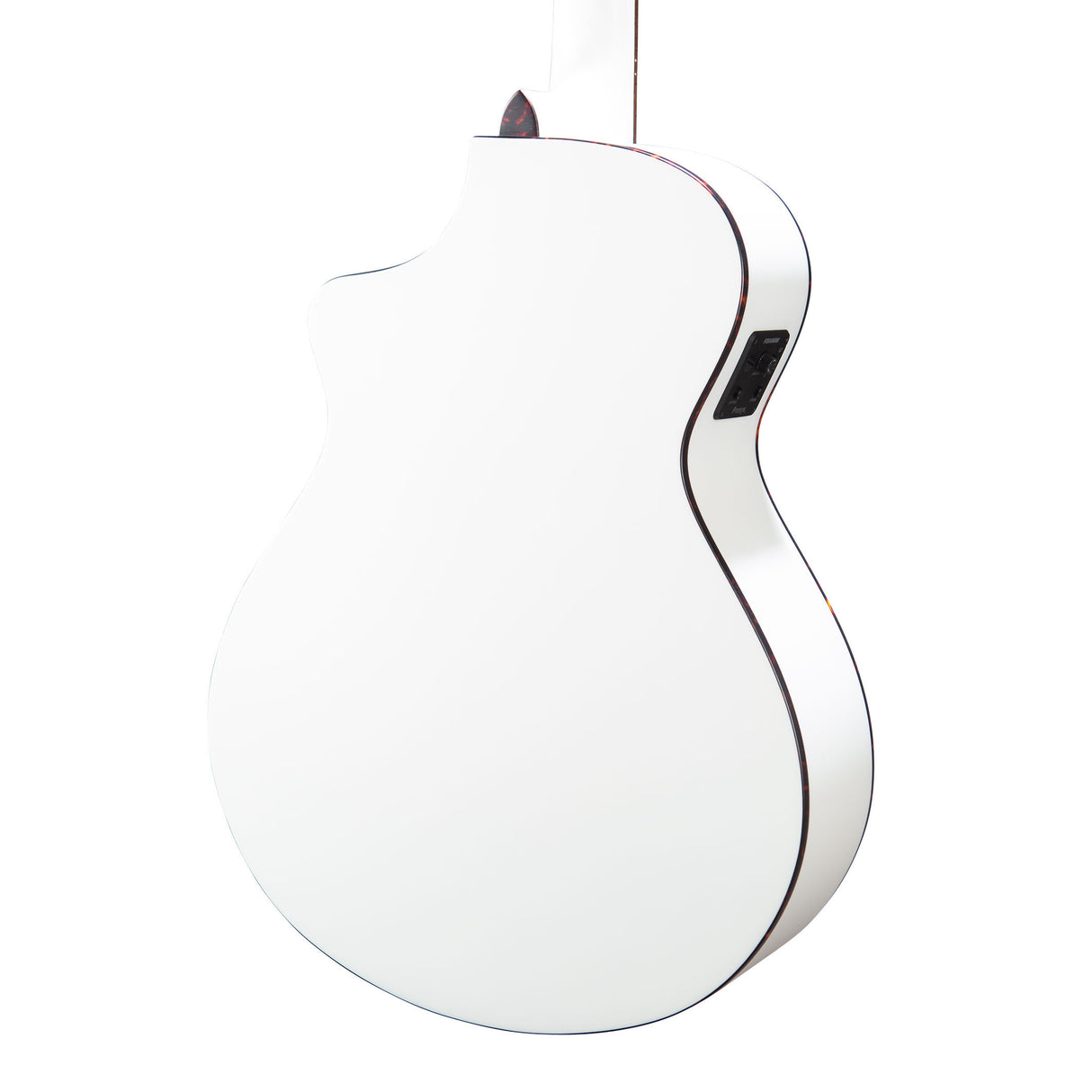 Breedlove Discovery S Concert Acoustic Electric Guitar - Satin White