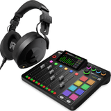 RODE Rodecaster Pro II Production Bundle with NTH-100 Headphones