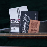 Martin Custom Shop D-28 Style Black Walnut/Italian Alpine Spruce Fishman Matrix VT 12-String Acoustic Electric Guitar - CHUCKCSCLUSIVE - #M2880834