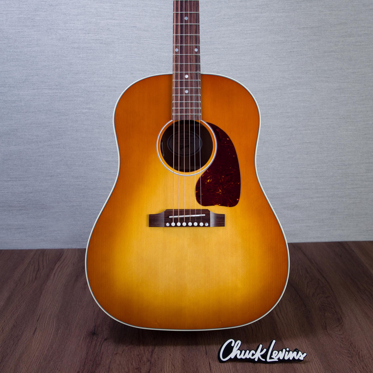 Gibson J-45 Standard Mahogany/Sitka Spruce Acoustic Electric Guitar - Heritage Cherry Sunburst - #23394108