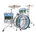 Ludwig VistaLite FAB 50th Anniversary 3-Piece Shell Pack - Blue/Green/Clear