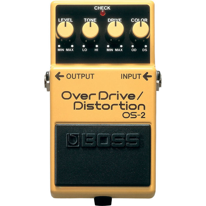 Boss OS-2 OverDrive/Distortion Pedal - Mint, Open Box