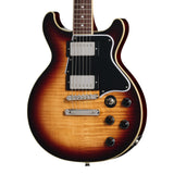 Epiphone Les Paul Special Double Cut Figured Electric Guitar - Bourbon Burst