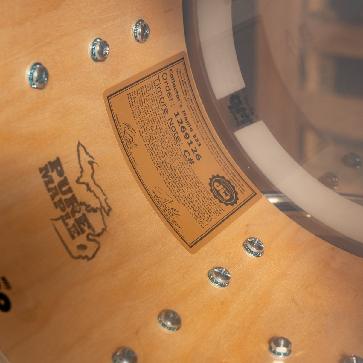 DW Collector's Series 333 4-Piece Shell Pack - Black Ice Finish