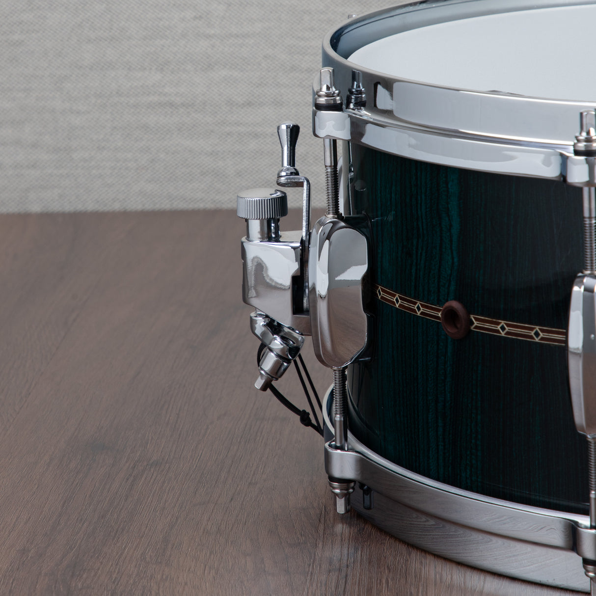 Tama Star Bubinga 6.5x14 Snare Drum - Dark Green Cordia
