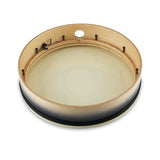 LP 16 x 4-Inch Tunable Tar Frame Drum - Black-to-Natural Fade