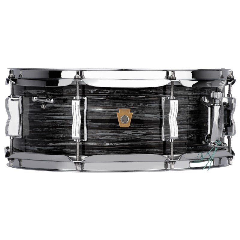 Ludwig 14"x5.5" Legacy Mahogany Jazz Fest Snare Drum - Vintage Black Oyster - New,Vintage Black Oyster