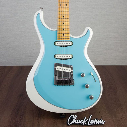 Knaggs Severn Trem SSS T1 Top Electric Guitar - Turquoise/Creme - #1289 - Display Model