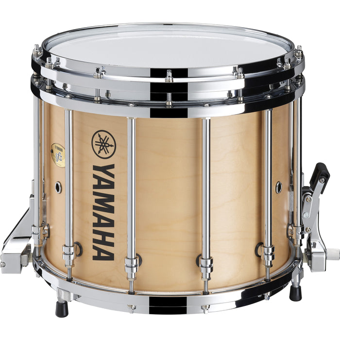 Yamaha 14 x 12-Inch 9400 SFZ Marching Snare Drum - Chrome Hardware, Natural Forest - New,Natural Forest