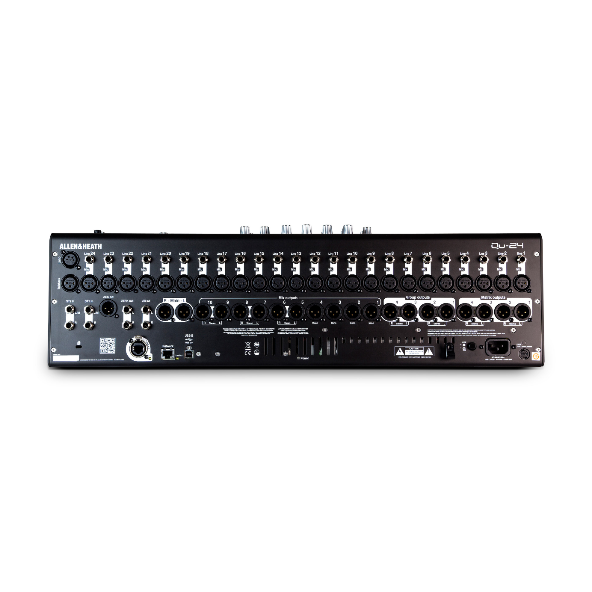 Allen & Heath QU-24C 24 Channel Digital Mixer - Chrome Edition